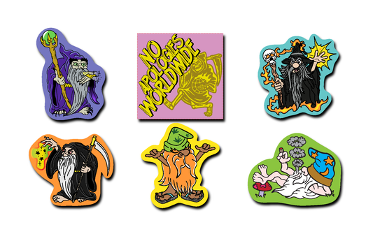 Rollo & Crowe sticker pack